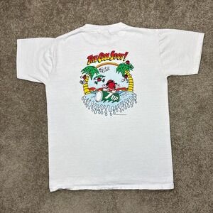 Vintage 1991 7 Up The Cool Spot Soda Promo Single Stitch T Shirt Medium